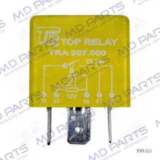 Relé Ar Codicionado Fiat Palio/ Siena/ Tempra/ Ducato de Velocidade Máxima 5 Pinos 30a - 12 Volts