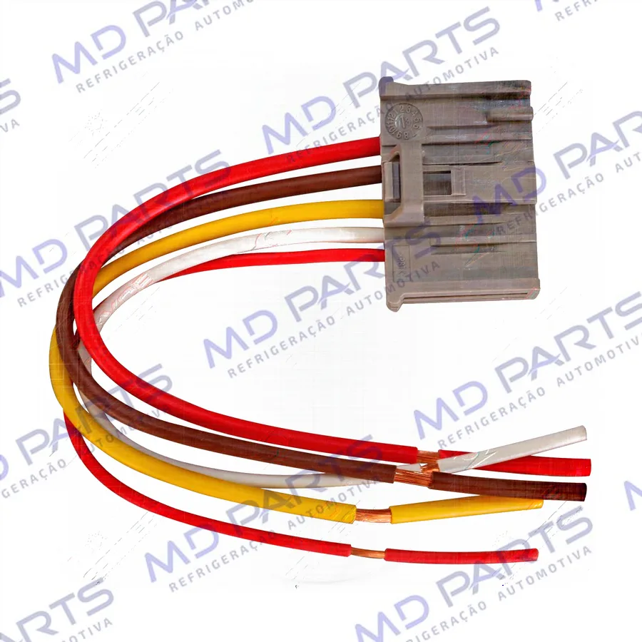 Chicote da Resistência RC.420.051 da Caixa Evaporadora Peugeot 206 / 307 Citröen Picasso / C3 com Ar analógico
