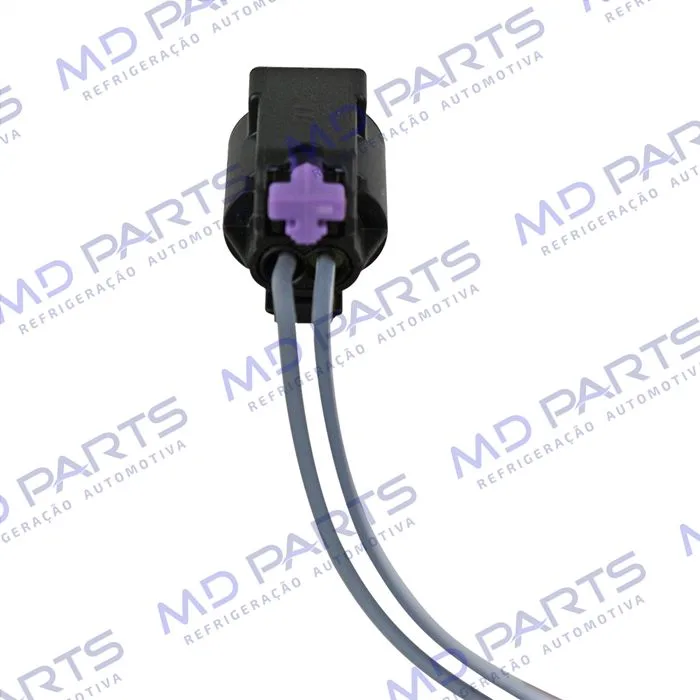 Chicote Conector 2 Vias Válvula Torre Eletrônica Compressor Mahle Fiat/ Jeep Renegade/ Compass/ Toro — foto 6