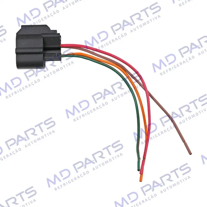 Chicote Conector 4 Vias Pressostato Ford Ecosport / Fiesta /Fiat Palio 1.0/1.5/1.6 1996 Até 1999 — foto 2