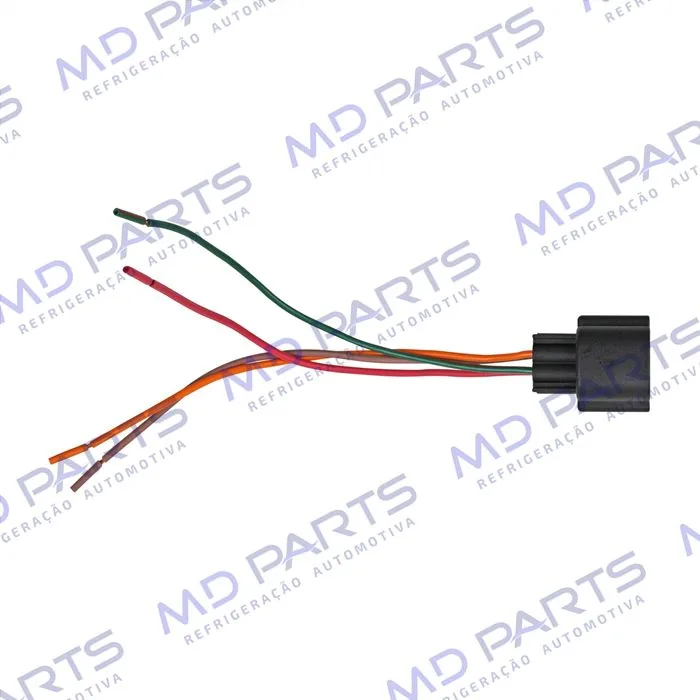 Chicote Conector 4 Vias Pressostato Ford Ecosport / Fiesta /Fiat Palio 1.0/1.5/1.6 1996 Até 1999 — foto 3