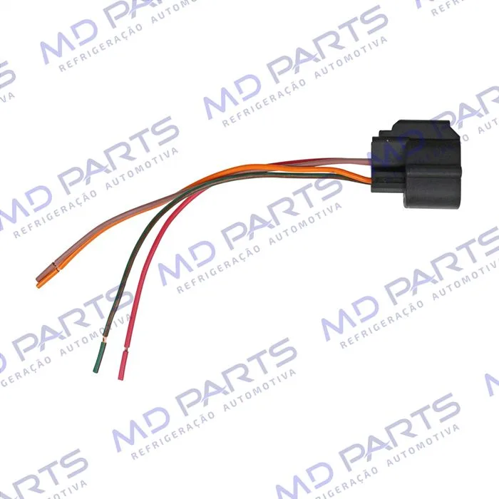 Chicote Conector 4 Vias Pressostato Ford Ecosport / Fiesta /Fiat Palio 1.0/1.5/1.6 1996 Até 1999 — foto 4