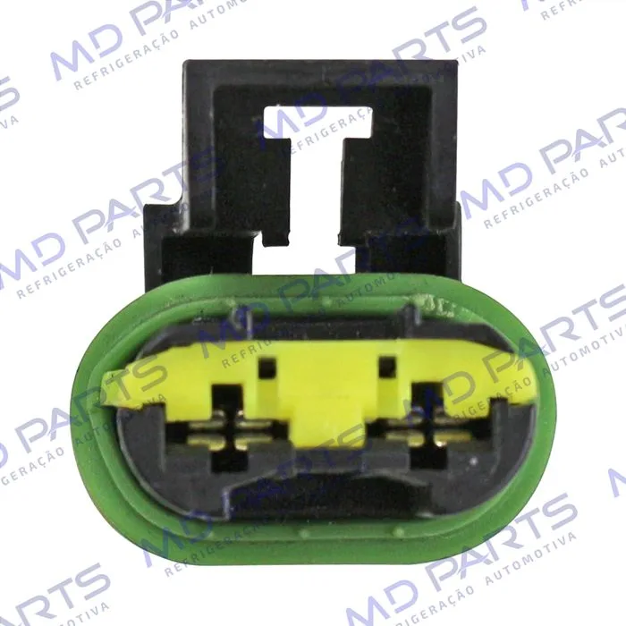Chicote Conector 2 Vias Eletroventilador Resistência Fiat Palio/ Ford Ecosport/ Fiesta/ Chevrolet Celta/ Corsa/ Volkswagen Gol G5/G6/ G7 / Fox/ Polo — foto 6
