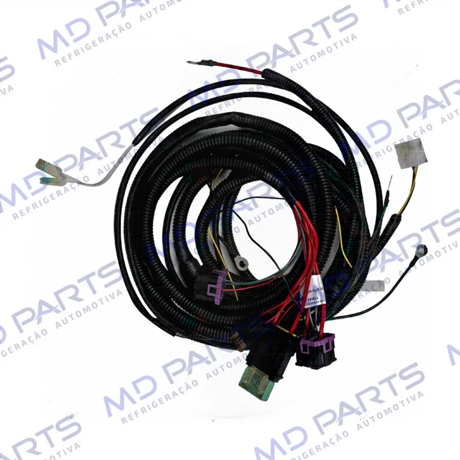 Chicote do Ar Condicionado Dianteiro Ducato Motor 2.3 e 2.8 Nova p/ 2 Eletro Auxiliar sem Ligação no Módulo