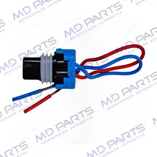 Chicote Conector 2 Vias do Pressostato RC.205.050 Máquina Caterpillar Retroescavadeira/ Escavadeira/ Pá Carregadeira/ Motoniveladora/ Trator de Esteira