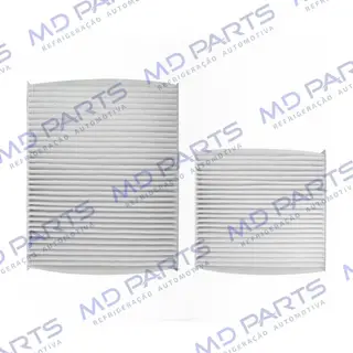 Filtro de Cabine Peugeot 208 2013 Até 2020 / Peugeot 2008 2015> / Citröen C3 2013> / Citröen DS3 2013> Com 2 Pçs