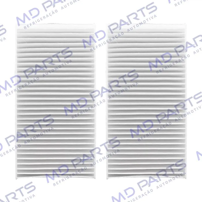 Filtro de Cabine Kia Cerato Flex 122CV 2014> / Jeep Cherokee 3.7 V6 205CV 2009 Até 2012 / Dodge Nitro 4x4 Com 2 Pçs OEM: 68033193AA