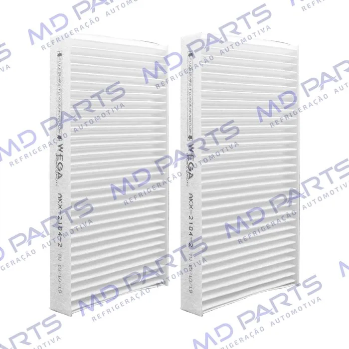 Filtro de Cabine Kia Cerato Flex 122CV 2014> / Jeep Cherokee 3.7 V6 205CV 2009 Até 2012 / Dodge Nitro 4x4 Com 2 Pçs OEM: 68033193AA — foto 2