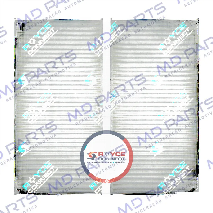 Filtro de Cabine Hyundai Sonata 2001 Até 2005/ Santa Fé 2001 Até 2005/ Kia Sorento 2002 Até 2006 Com 2 Pçs