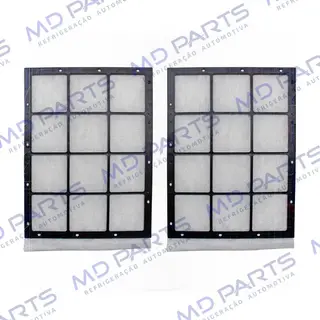 Filtro de Cabine Fiat Palio Julho de 1998> Com 2 Pçs