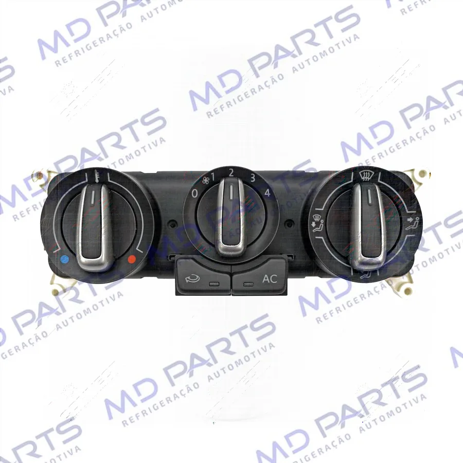 Painel de Controle do Ar Condicionado Volkswagen Fox Novo 2008> Siberian - 12 Volts
