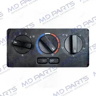 Painel de Controle do Ar Condicionado Caminhão Mercedes Benz Accelo - 12 Volts