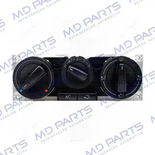 Painel de Controle do Ar Condicionado Volkswagen Golf 1999 Até 2007 OEM: 1J0 820 045 F