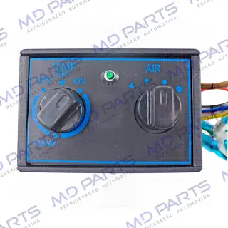 Painel de Controle do Ar Condicionado da Caixa Evaporadora Universal RC.740.014 - 12 Volts