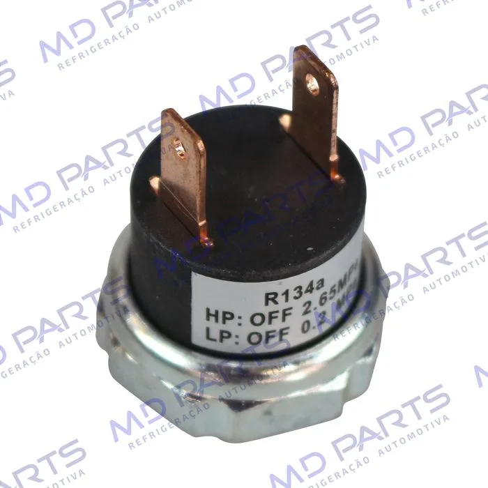 Pressostato Universal de Baixa R12 Macho HP: OFF 2.65 MPA / LP: OFF 0.2 MPA — foto 2