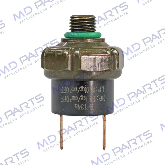 Pressostato Universal de Alta e Baixa Máquina Trator Valtra HP: 28 kgf/cm² / LP: 2 kgf/cm² R134a OEM: 32844300