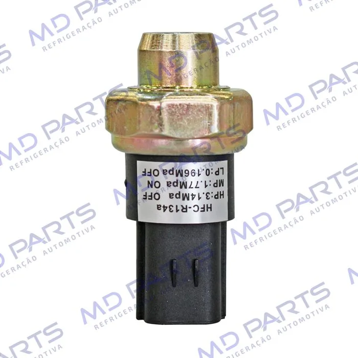 Pressostato Alta Fiat Palio 1.0/1.5/1.6 1996 Até 1999 R134a 4 Vias BB OEM: 7078622 — foto 3