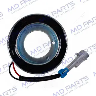 Magnético do Compressor Original Scroll Chevrolet Tracker/ Onix Até 2019 / Spin/ Sonic 1.8/ Cobalt 1.8 - 12 Volts