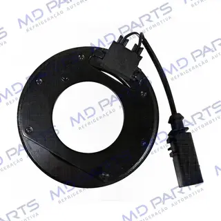 Magnético do Compressor Mahle Volkswagen UP Cross / Fox / Gol 2014> - 12 Volts OEM: 1JE820813