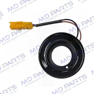 Magnético do Compressor Original Sanden 6V12 Peugeot 206/ Citröen C3/ Renault Clio/ Logan/ Sandero - 12 Volts