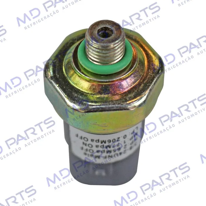 Pressostato Alta Fiat Uno 1.0/ 1.5 1994 Até 1998/ Corsa 1999 Até 2001 4 Vias BB OEM: 113.440.2120