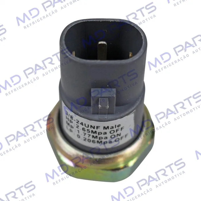 Pressostato Alta Fiat Uno 1.0/ 1.5 1994 Até 1998/ Corsa 1999 Até 2001 4 Vias BB OEM: 113.440.2120 — foto 2