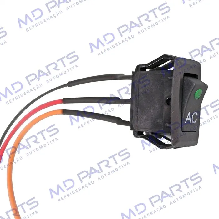 Interruptor do Ar Condicionado Universal Retangular 20x10mm - 12 Volts — foto 3
