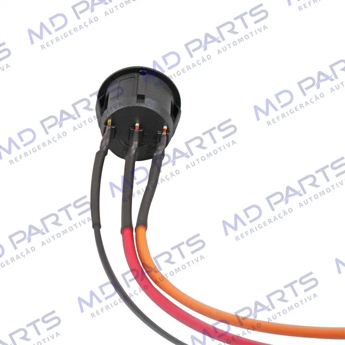 Interruptor do Ar Condicionado Universal Redondo 17mm - 12 Volts — foto 3