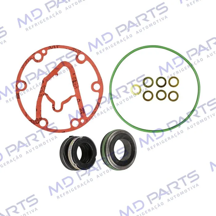 Selo do Compressor Denso 6P127A / 6P148 Mecânico R134a