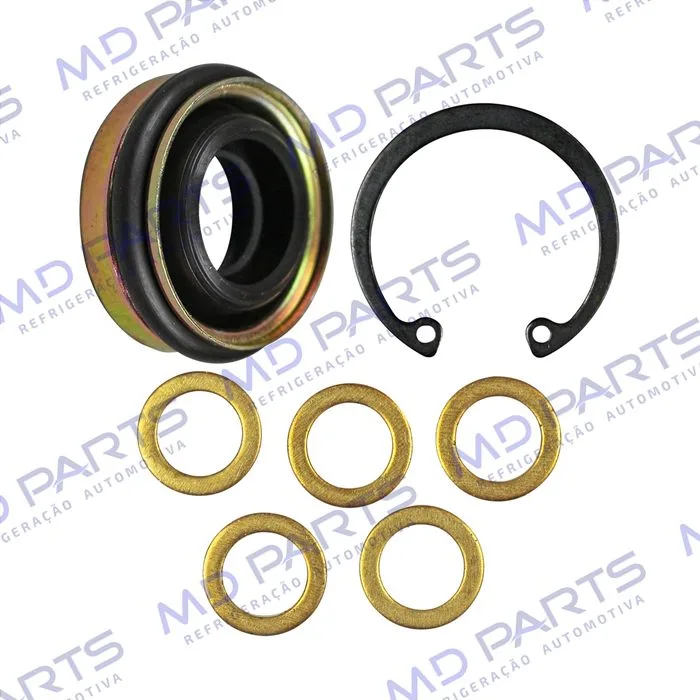 Selo do Compressor Denso TV12 / TV12SC Lip Seal Fiat Marea R134a — foto 2