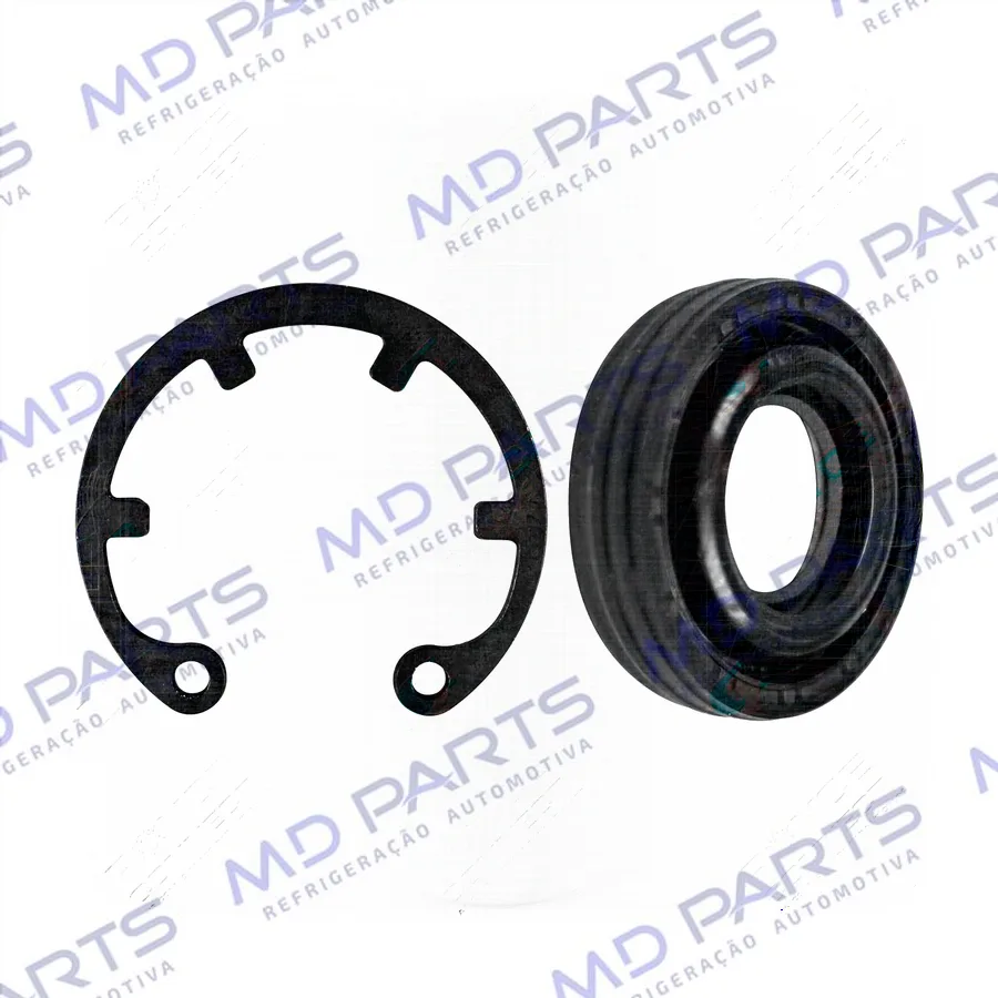 Selo do Compressor BWW Série 1 e 2 / Chevrolet Cruze / Hyundai HB20 / Calsonic RC.600.225 / Delphi CVC / Mini Lip Seal R134a