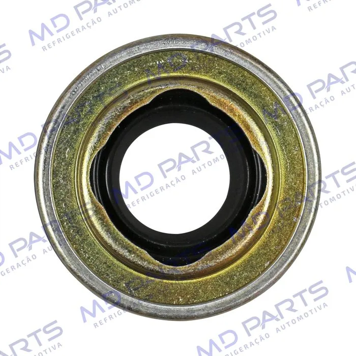 Selo do Compressor Denso 10P08 / Chrysler 6C17 Lip Seal R12 / R134a — foto 3
