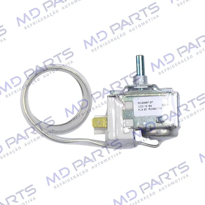 Termostato Universal Rotativo Robertshaw Blindado Capilar 900mm OEM:30415210
