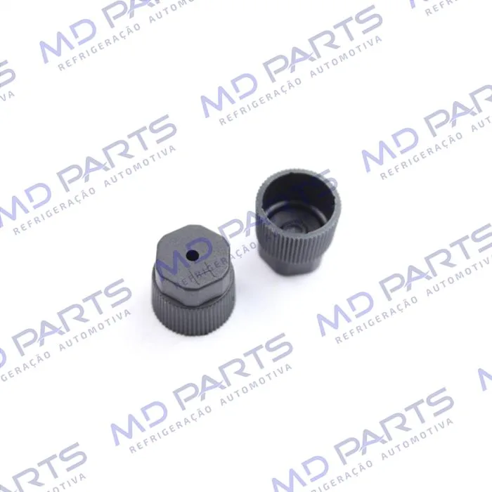 Tampa Plástica De Alta da Válvula de Serviço R134a 6 e 8mm Pacote Com 10 Pçs