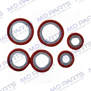 Arruela de Vedação de Sucção e Descarga Compressor Ford Focus/ New Fiesta/ Fusion/ Ranger/ Edge/ Bronco/ EcoSport/ Ka OEM: DS7Z19B596A