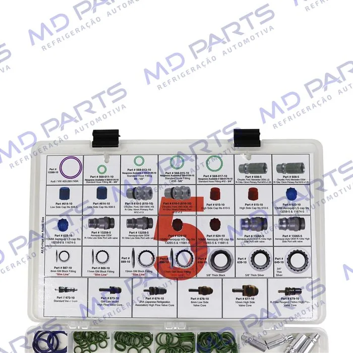 Kit Manutenção Universal Para Sistema do Ar Condicionado Em geral — foto 17