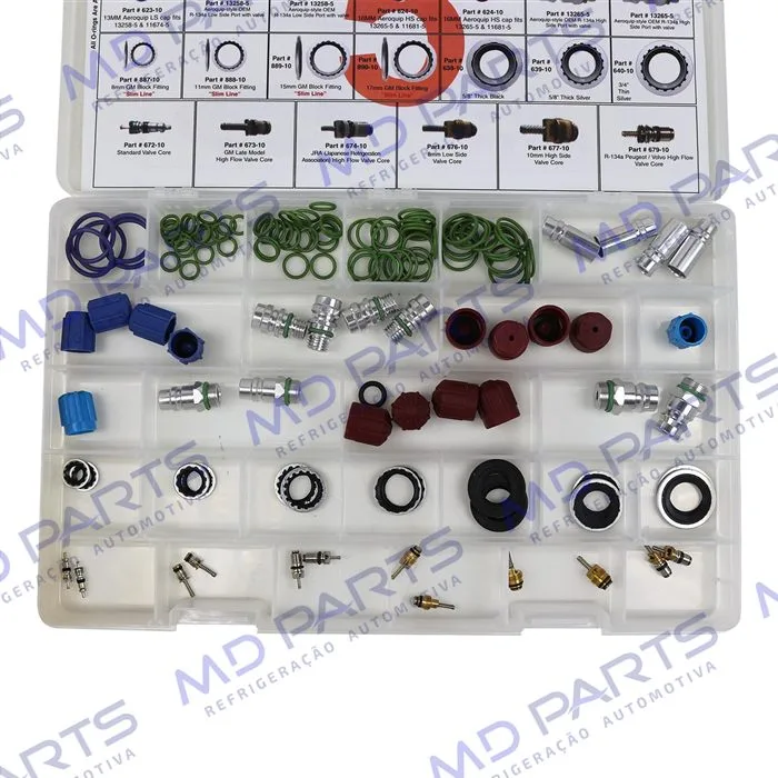 Kit Manutenção Universal Para Sistema do Ar Condicionado Em geral — foto 18