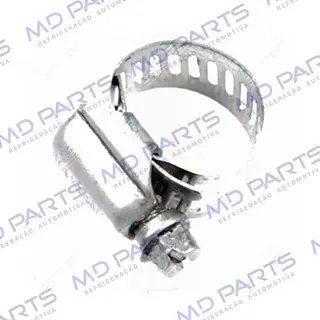 Abraçadeira de Aço Inox 14x19 p/ Mangueira de 06mm - Pacote Com 5 Pçs