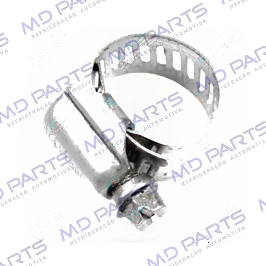 Abraçadeira de Aço Inox 14x19 p/ Mangueira de 06mm - Pacote Com 5 Pçs