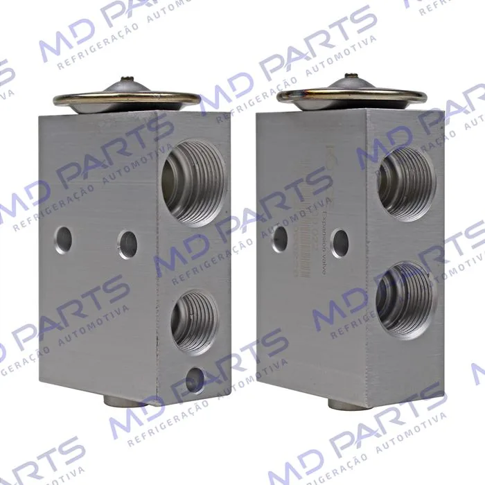 Válvula de Expansão Block 2.T Spheros R134a Motoniveladora New holland G170/ G170VP/ RG140/ RG170/ RG170.B/ RG200.B OEM: 32745700/ 75252027