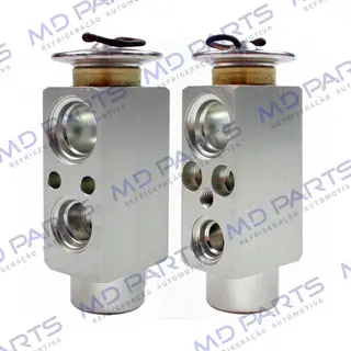 Válvula de Expansão Block O´ring Caminhão Volvo FH/NH 1998 Até 2014 /Máquina Trator John Deere 6165J/7500/7505/7515/7300 OEM: AL160645/ 20744733/ AL77579