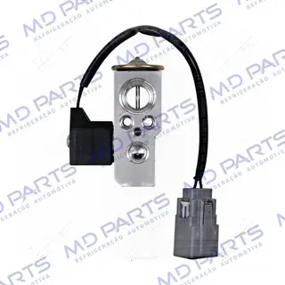 Válvula de Expansão da Caixa Evaporadora Traseira Renault Master 2017> ( modelo Mahle com solenóide ) OEM: 72393539