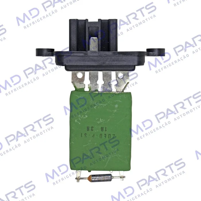 Resistência da Caixa Evaporadora Volkswagen Gol G2/G3/G4 Sem Ar Cond 3 Velocidades - 12 Volts — foto 3