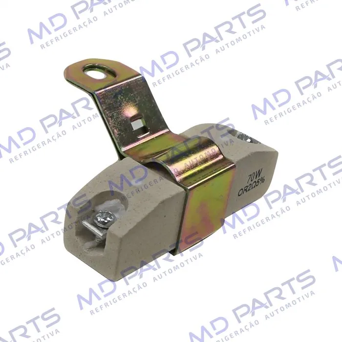 Resistência do Eletroventilador Volkswagen Gol/ Parati/ Saveiro >1994 sem Chicote ( Veiculo Com Ar Condicionado ) - 12 Volts