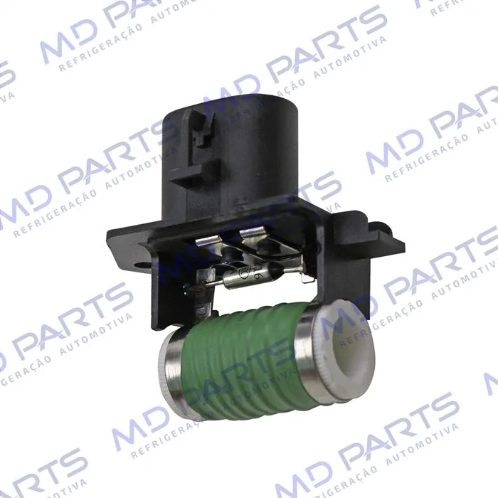 Resistência do Eletroventilador do Radiador Fiat Novo Uno 2010>/ Palio 2012> 12 Volts Sistema Denso