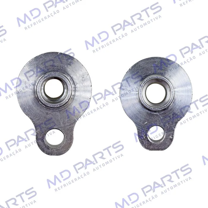 Conector Adaptador para Compressor 7H15 RC.600.053 Caminhão Volvo - Alumínio — foto 3