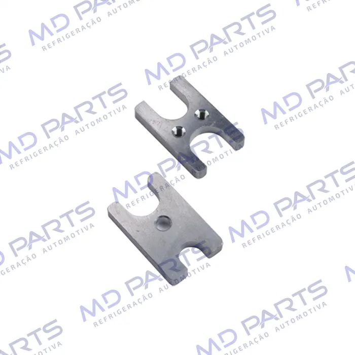 Conector Duplo de Saida do Evaporador Fiat Palio Fire com Válvula Original - Alumínio — foto 4