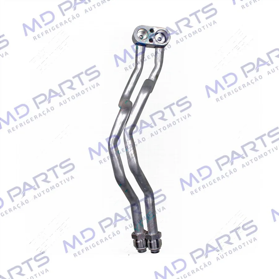 Conector de Saida do Evaporador Fiat Palio Fire Válvula Expansão Santana ( Adaptação em Outros Veiculos ) - Alumínio