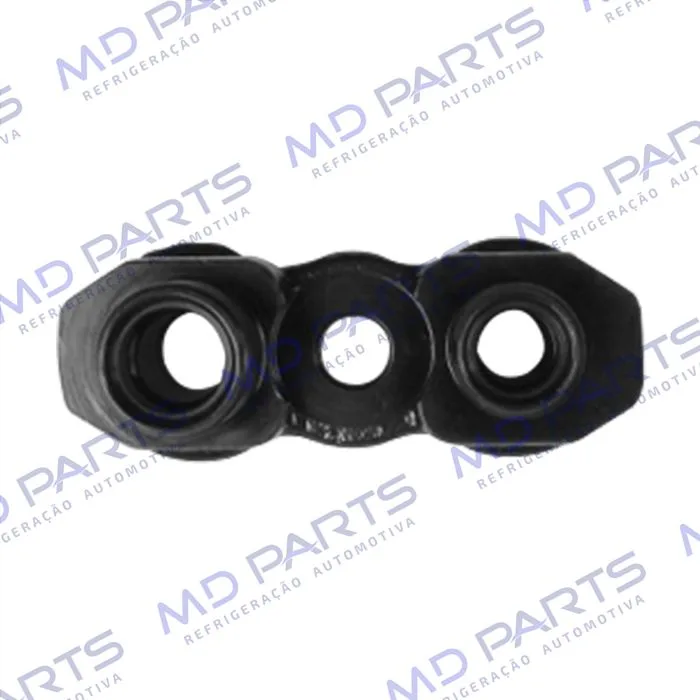 Conector Adaptador Horizontal Compressor 7H15 3/4``x7/8`` - Aço — foto 2