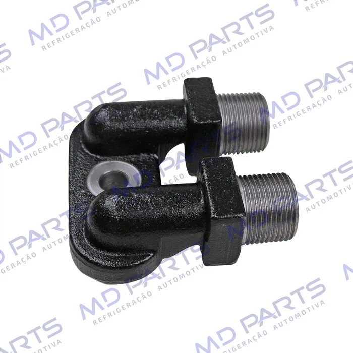Conector Adaptador Vertical Compressor 7H15 1``x1`` - Aço — foto 2